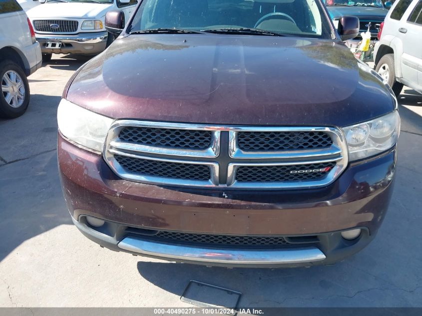 2012 Dodge Durango Sxt VIN: 1C4RDHAG7CC260226 Lot: 40490275