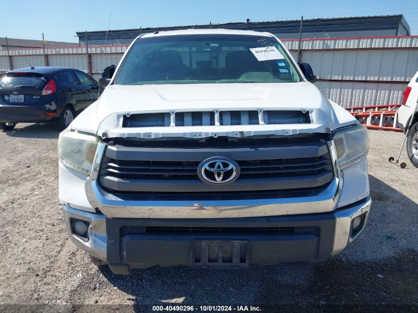 2014 Toyota Tundra Sr5 5.7L V8 VIN: 5TFRY5F10EX166210 Lot: 40490296