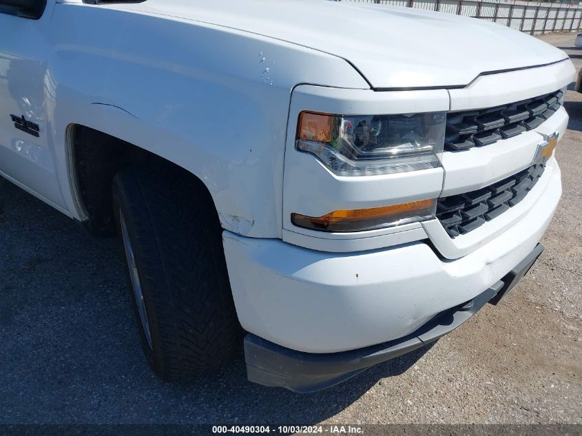 2016 Chevrolet Silverado 1500 Custom VIN: 1GCRCPEH9GZ406791 Lot: 40490304