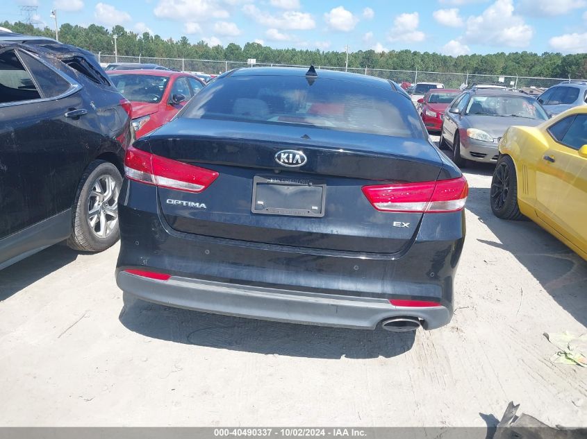 2018 Kia Optima Ex VIN: 5XXGU4L31JG245602 Lot: 40490337