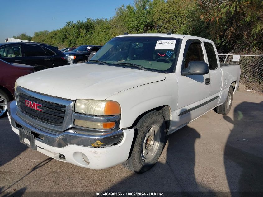 2004 GMC Sierra 1500 Sle VIN: 2GTEC19T241177952 Lot: 40490356