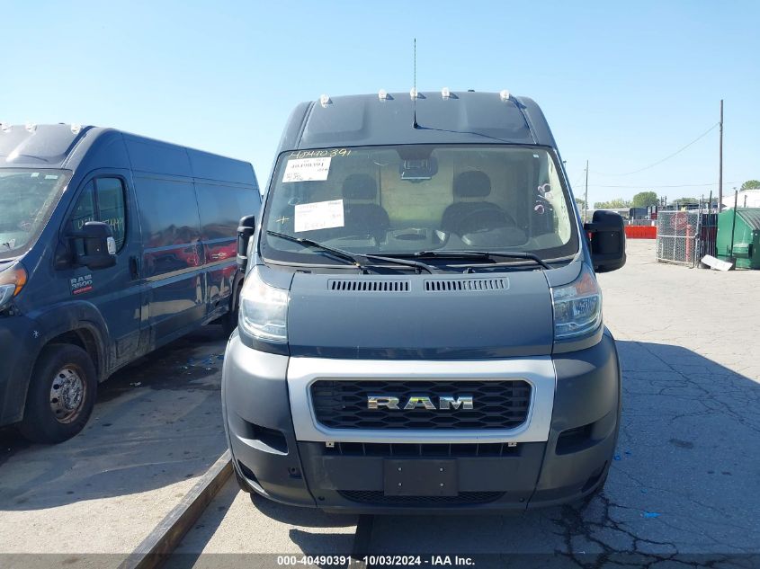 2019 Ram Promaster 2500 High Roof 159 Wb VIN: 3C6TRVDG1KE519163 Lot: 40490391