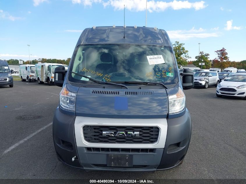 2019 Ram Promaster 2500 High Roof 159 Wb VIN: 3C6TRVDG6KE514797 Lot: 40490394