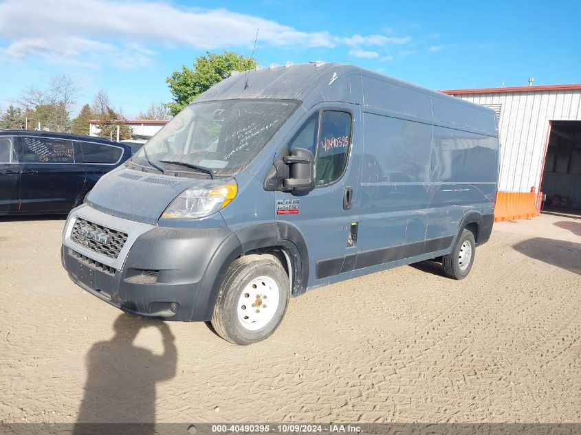 2019 Ram Promaster 2500 High Roof 159 Wb VIN: 3C6TRVDG3KE514787 Lot: 40490395