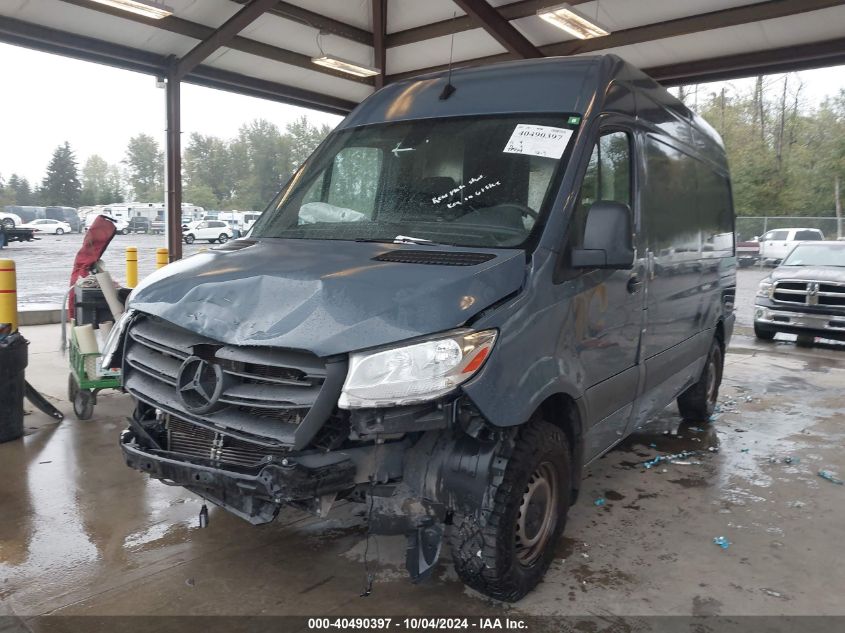 2019 Mercedes-Benz Sprinter 2500 High Roof V6/Standard Roof V6 VIN: WD4PF0CD8KP097427 Lot: 40490397