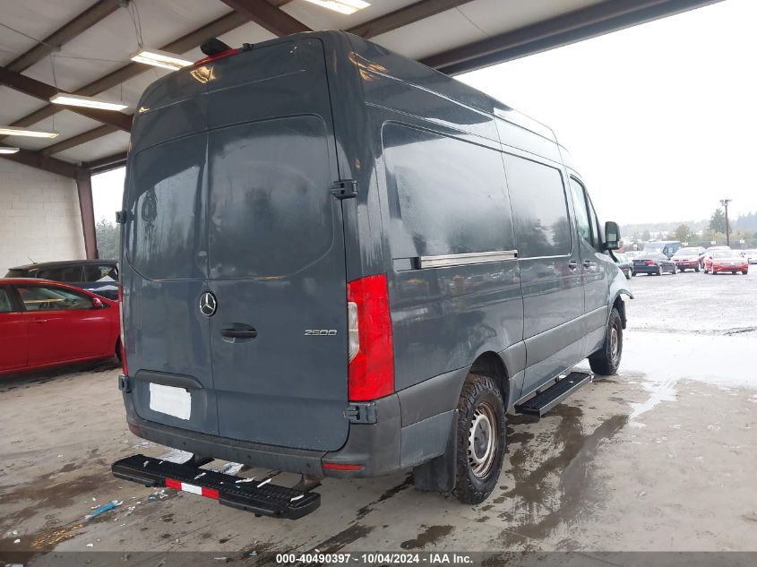 2019 Mercedes-Benz Sprinter 2500 High Roof V6/Standard Roof V6 VIN: WD4PF0CD8KP097427 Lot: 40490397