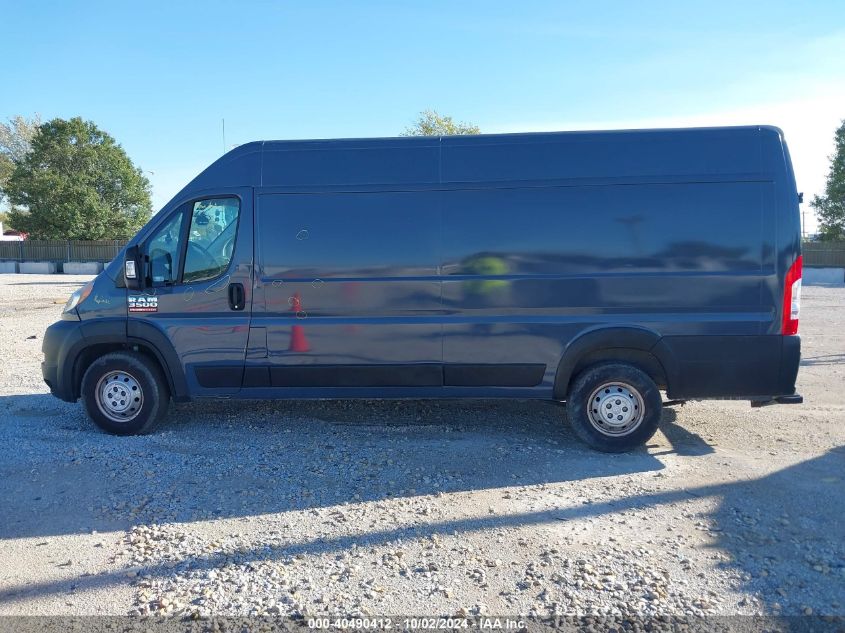 2019 Ram Promaster 3500 Cargo Van High Roof 159 Wb Ext VIN: 3C6URVJG6KE560087 Lot: 40490412