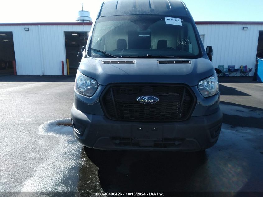 2021 Ford Transit-250 Cargo Van VIN: 1FTBR3X80MKA57739 Lot: 40490426