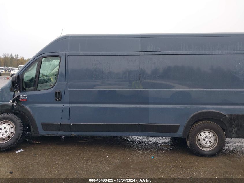 2021 Ram Promaster 3500 Cargo Van High Roof 159 Wb Ext VIN: 3C6MRVJGXME562184 Lot: 40490425