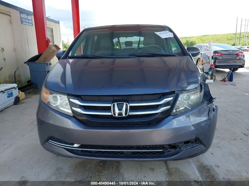 2016 Honda Odyssey Se VIN: 5FNRL5H34GB104741 Lot: 40490445