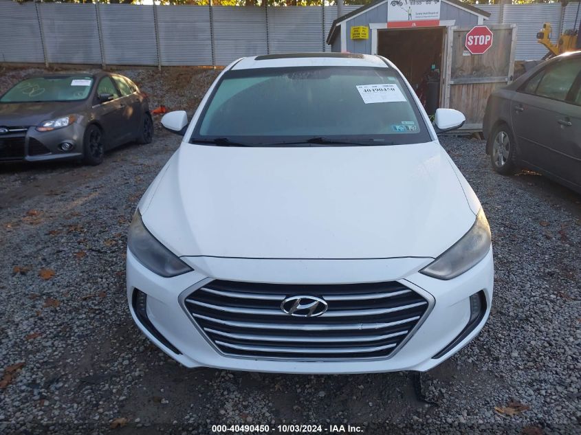 2018 Hyundai Elantra Value Edition VIN: 5NPD84LF2JH281787 Lot: 40490450