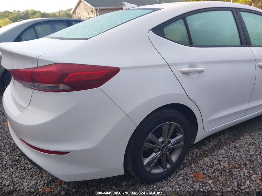 2018 Hyundai Elantra Value Edition VIN: 5NPD84LF2JH281787 Lot: 40490450