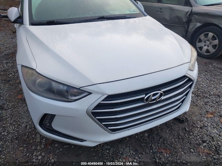 2018 Hyundai Elantra Value Edition VIN: 5NPD84LF2JH281787 Lot: 40490450