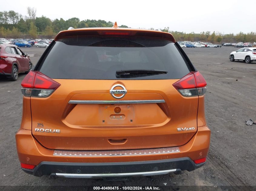 2019 Nissan Rogue Sv VIN: JN8AT2MV1KW379950 Lot: 40490475