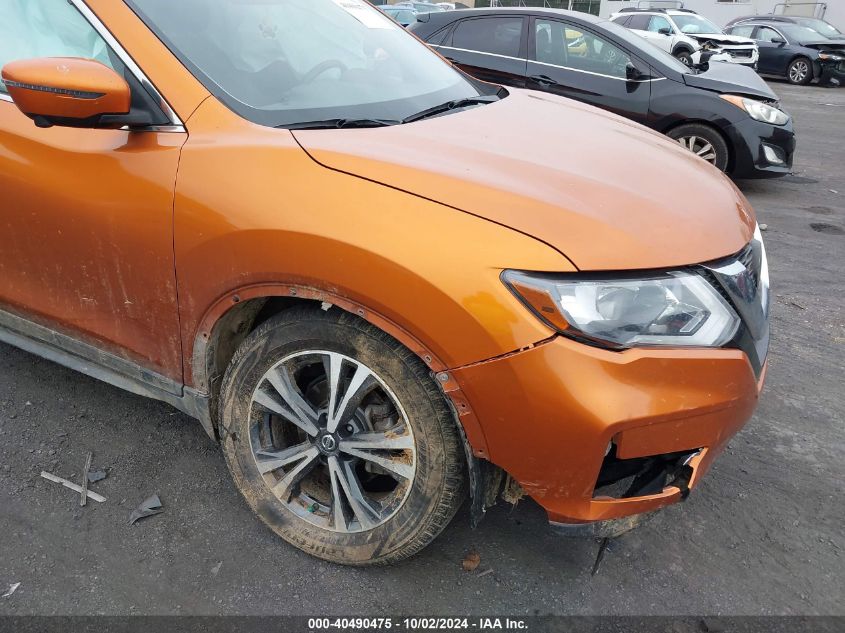 2019 Nissan Rogue Sv VIN: JN8AT2MV1KW379950 Lot: 40490475