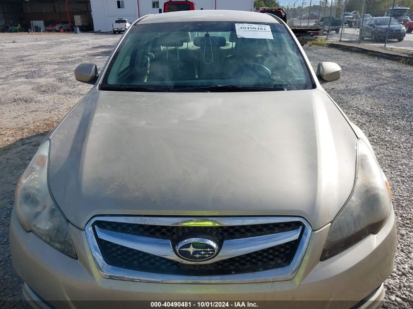 2010 Subaru Legacy 2.5I Limited VIN: 4S3BMCJ69A3246823 Lot: 40490481