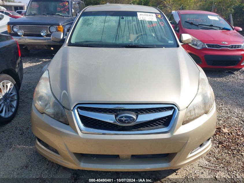 2010 Subaru Legacy 2.5I Limited VIN: 4S3BMCJ69A3246823 Lot: 40490481