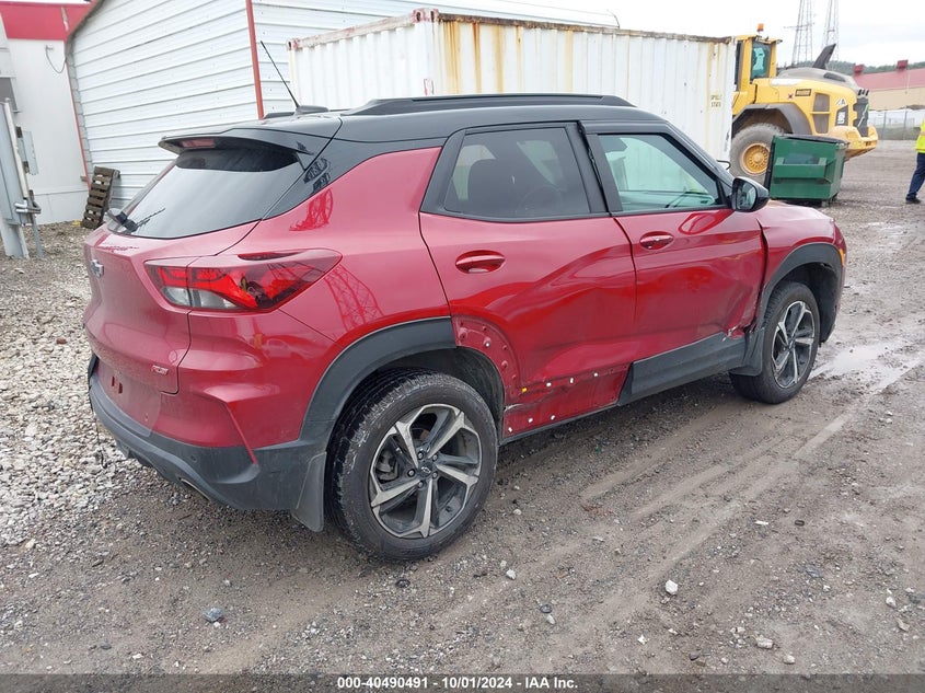 VIN KL79MUSLXMB121586 2021 CHEVROLET TRAILBLAZER AWD RS