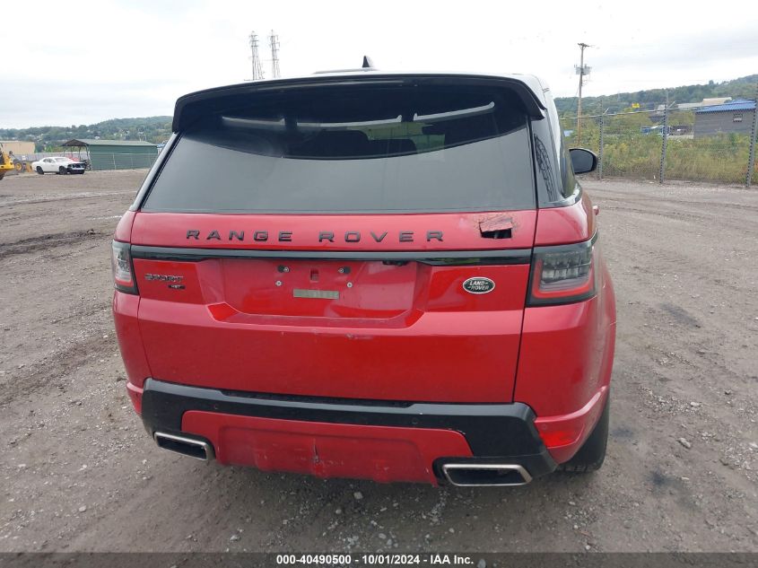 2021 Land Rover Range Rover Sport Hst Mhev VIN: SALWS2RU5MA762867 Lot: 40490500