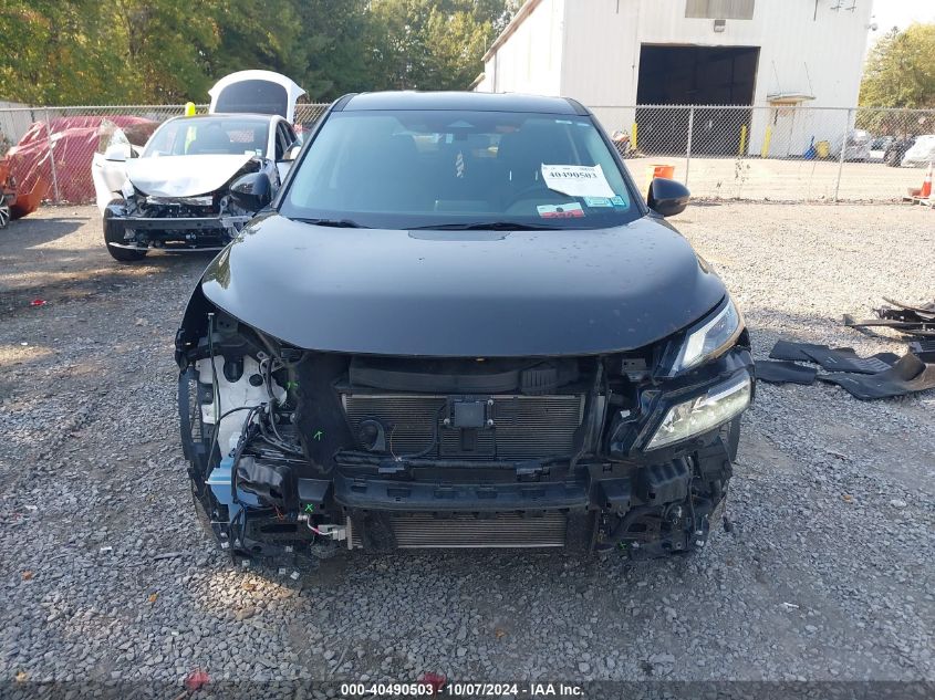 2022 Nissan Rogue Sv Intelligent Awd VIN: 5N1BT3BB5NC682455 Lot: 40490503