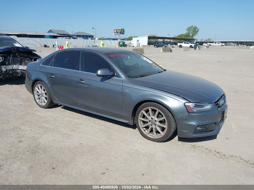 2015 Audi A4 2.0T Premium VIN: WAUFFAFL0FN044511 Lot: 40490508