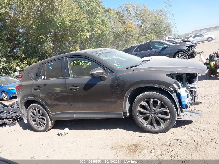 2016 Mazda Cx-5 Grand Touring VIN: JM3KE4DY9G0796055 Lot: 40490550