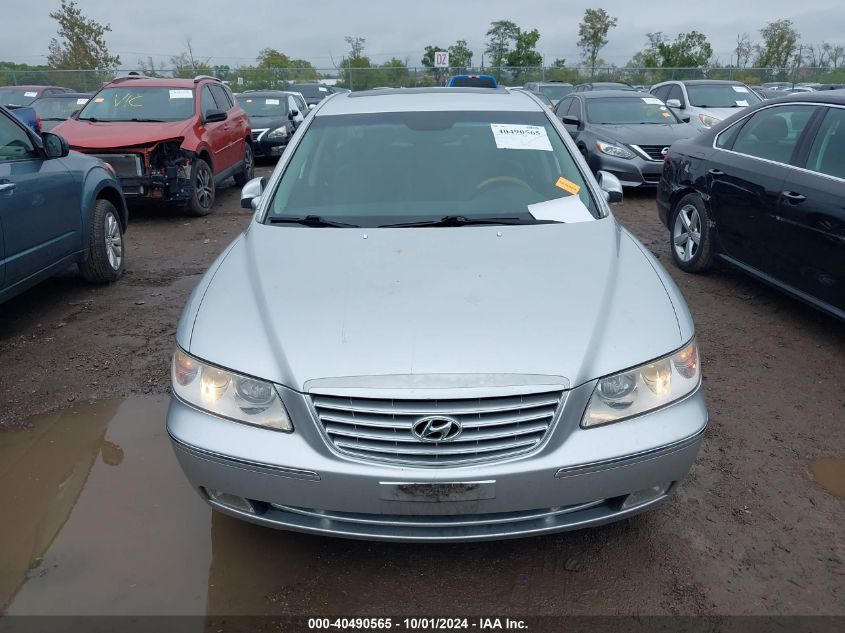 KMHFC46FX7A177675 2007 Hyundai Azera Limited/Se