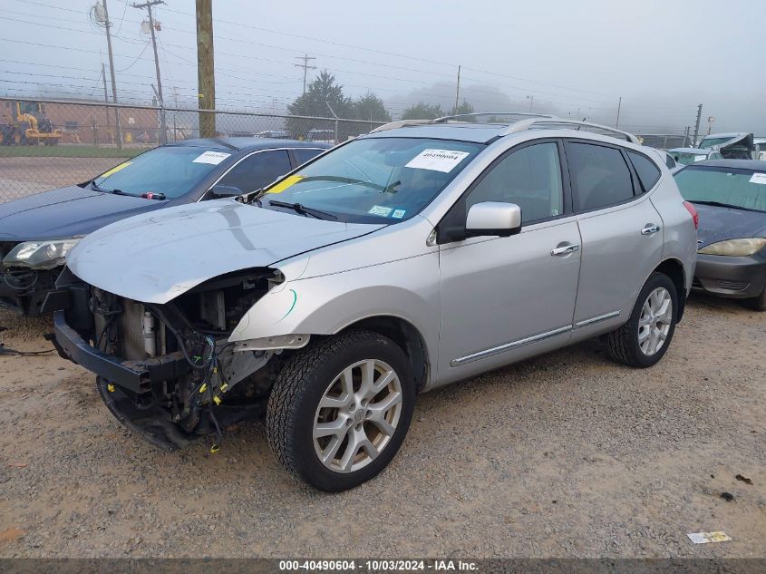 VIN JN8AS5MV6DW612535 2013 Nissan Rogue, Sv W/Sl Pkg no.2