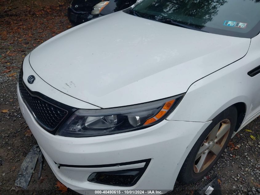 2014 Kia Optima Lx VIN: 5XXGM4A76EG260513 Lot: 40490615