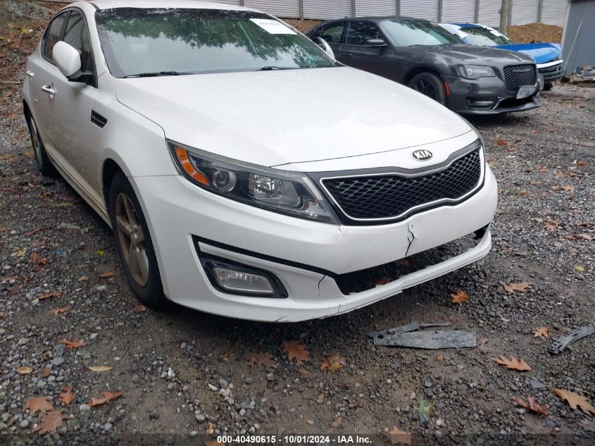 2014 Kia Optima Lx VIN: 5XXGM4A76EG260513 Lot: 40490615