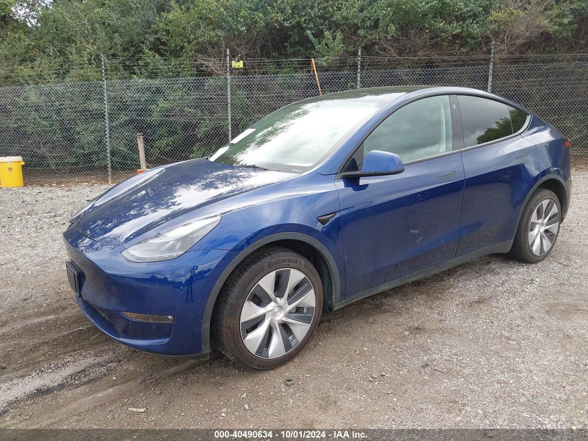 VIN 7SAYGDEE9PF685253 2023 TESLA MODEL Y AWD/LONG RANGE DUAL MOTOR ALL-WHEEL DRIVE