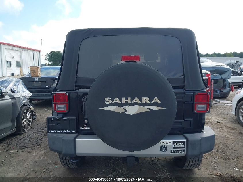 2015 Jeep Wrangler Sahara VIN: 1C4AJWBG0FL571672 Lot: 40490651