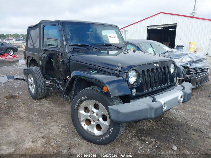 2015 Jeep Wrangler Sahara VIN: 1C4AJWBG0FL571672 Lot: 40490651