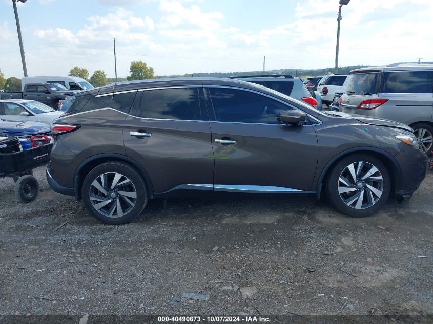 5N1AZ2MH2FN211715 2015 Nissan Murano S/Sl/Sv/Platinum