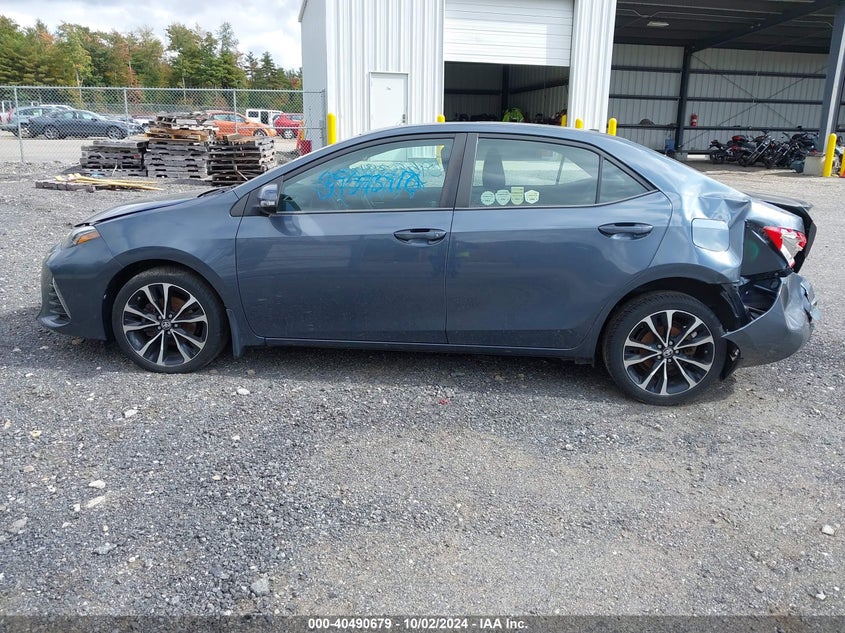 2017 Toyota Corolla Se VIN: 2T1BURHE7HC760669 Lot: 40490679