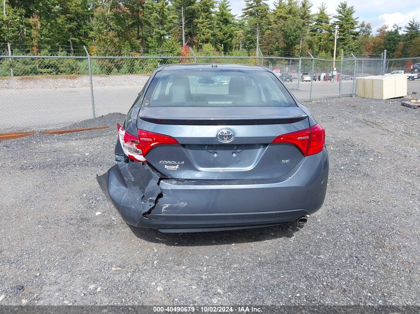 2017 Toyota Corolla Se VIN: 2T1BURHE7HC760669 Lot: 40490679