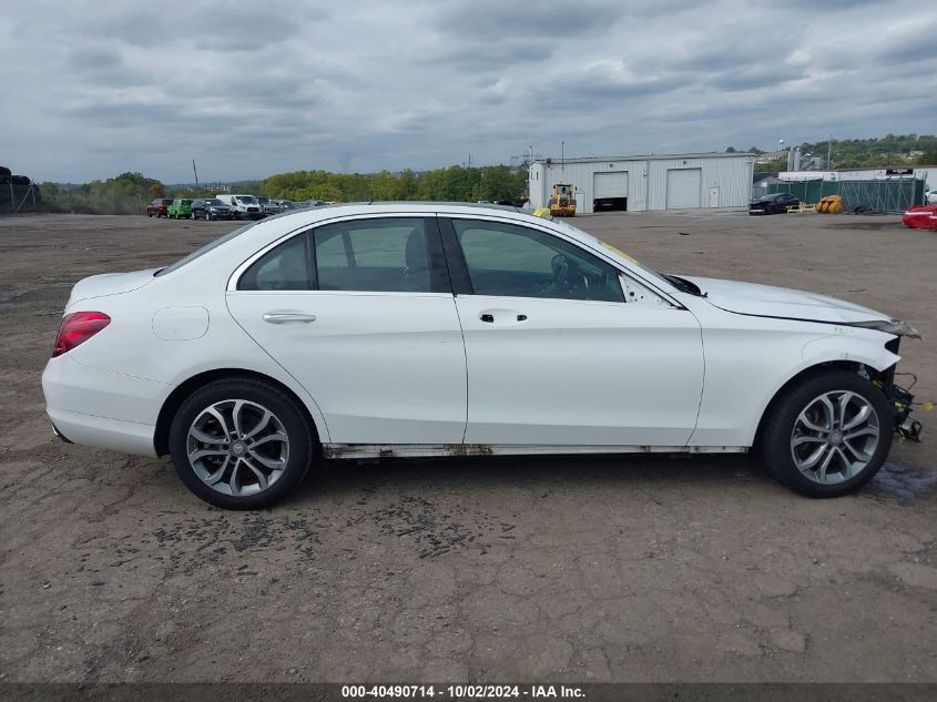 2015 Mercedes-Benz C 300 4Matic/Luxury 4Matic/Sport 4Matic VIN: 55SWF4KB4FU049631 Lot: 40490714