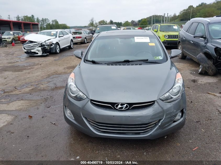 2013 Hyundai Elantra Limited VIN: 5NPDH4AE9DH449066 Lot: 40490719