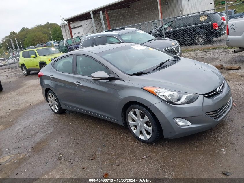 2013 Hyundai Elantra Limited VIN: 5NPDH4AE9DH449066 Lot: 40490719