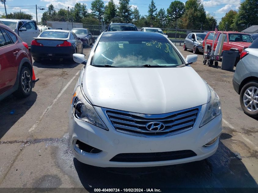 2013 Hyundai Azera VIN: KMHFH4JG6DA199010 Lot: 40490724