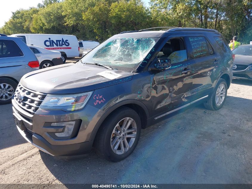 1FM5K7D89GGC39701 2016 FORD EXPLORER - Image 2