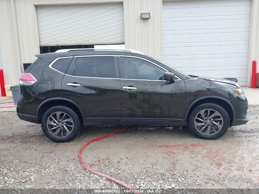 2016 Nissan Rogue Sl VIN: KNMAT2MTXGP737056 Lot: 40490782