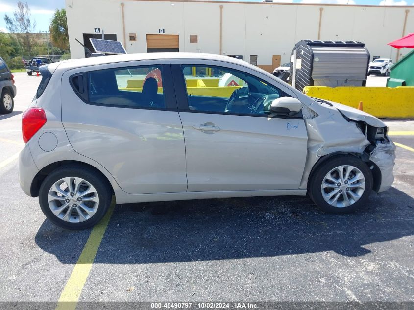 2021 Chevrolet Spark Fwd 1Lt Automatic VIN: KL8CD6SA4MC750282 Lot: 40490797