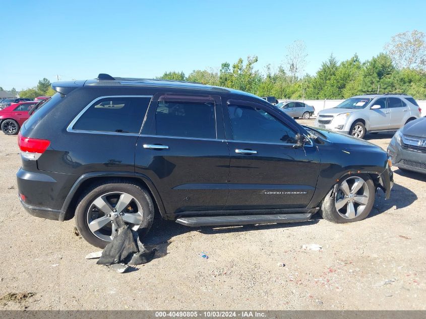 2016 Jeep Grand Cherokee Overland VIN: 1C4RJECG2GC369171 Lot: 40490805