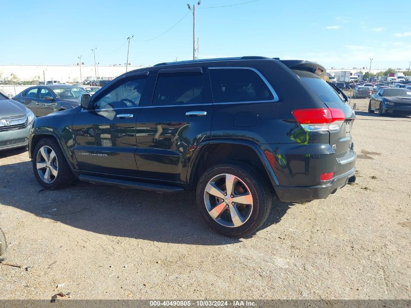 2016 Jeep Grand Cherokee Overland VIN: 1C4RJECG2GC369171 Lot: 40490805