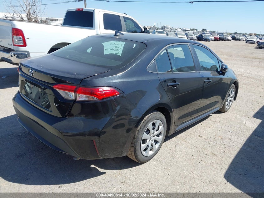 VIN 5YFEPMAE1NP308746 2022 TOYOTA COROLLA LE