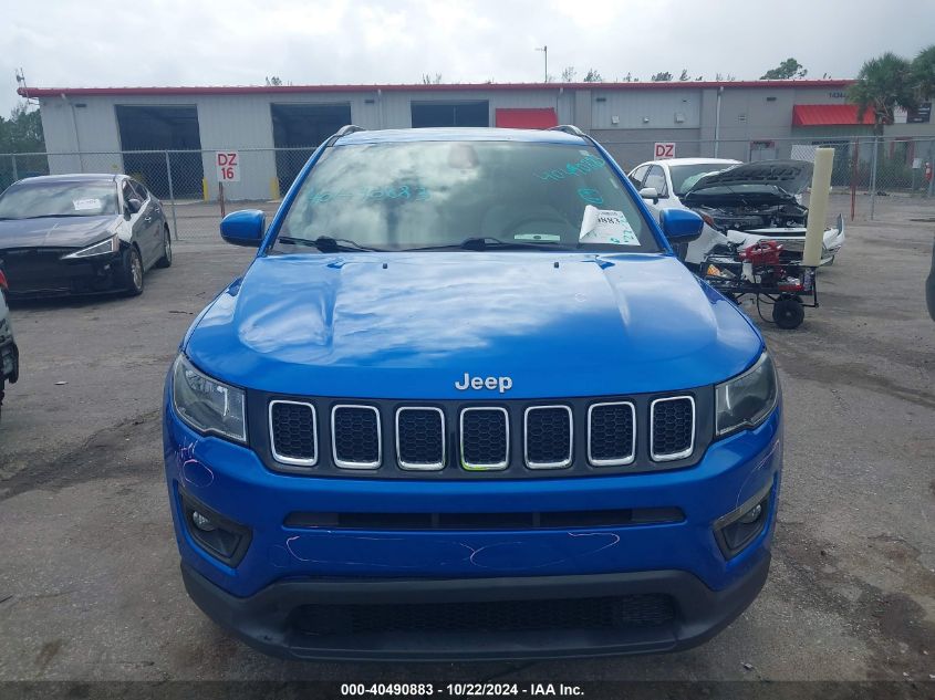 2019 Jeep Compass Sun And Wheel Fwd VIN: 3C4NJCBB5KT654761 Lot: 40490883