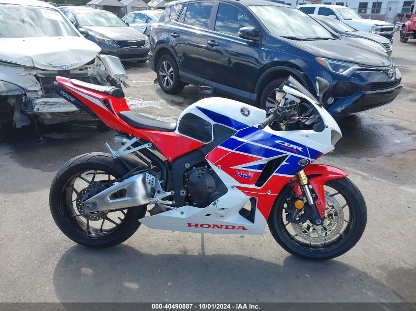 2013 Honda Cbr600 Rr VIN: JH2PC4045DK600420 Lot: 40490887