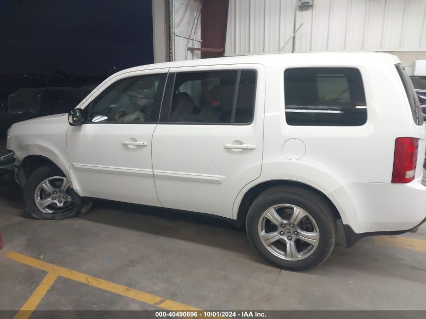 5FNYF3H54EB014561 2014 Honda Pilot Ex-L