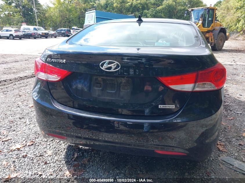 2013 Hyundai Elantra Limited VIN: KMHDH4AEXDU664389 Lot: 40490898